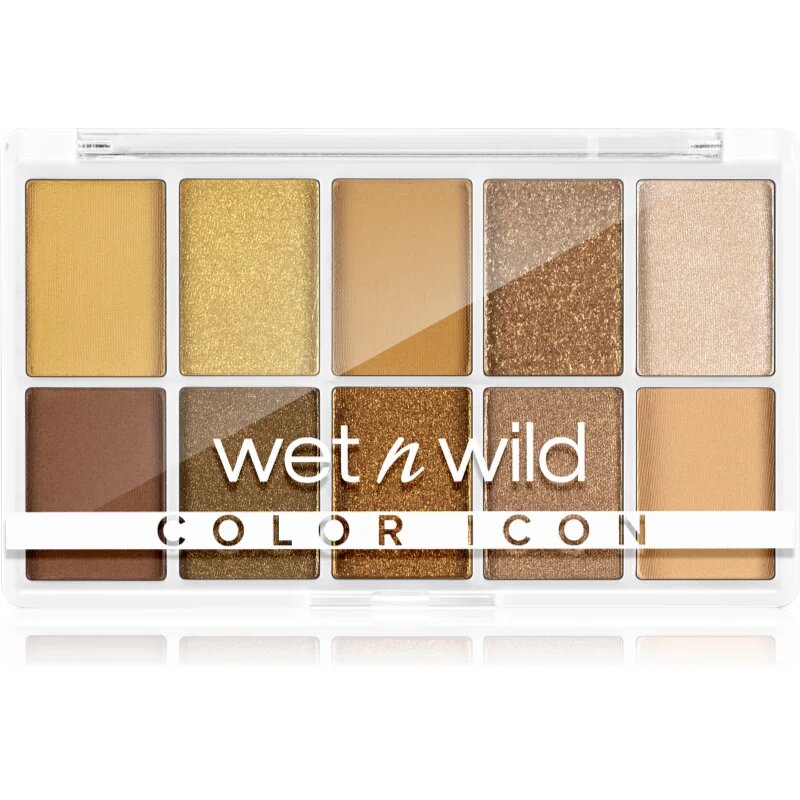 Wet n Wild Color Icon 10-Pan paletă cu farduri de ochi culoare Call Me Sunshine 12 g