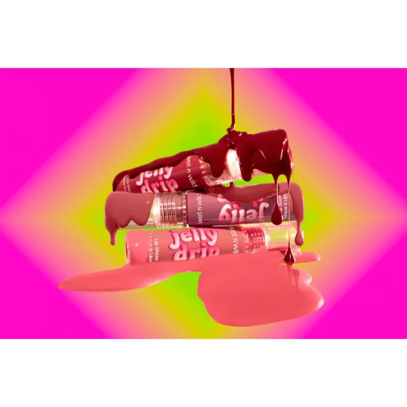 Wet n Wild Jelly Drip Lip Glaze lip gloss culoare Berry Squish 3.6 ml