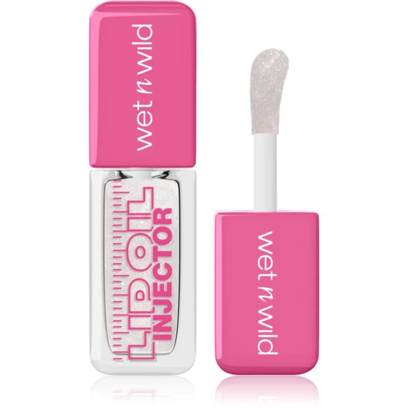 Wet n Wild Lip Oil Injector ulei luciu de buze pentru volum culoare Shimmer Me Baby 7 ml