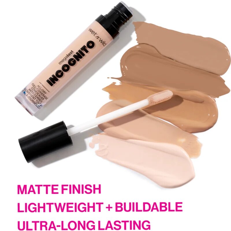 Wet n Wild MegaLast Incognito corector cremos acoperire completa culoare Medium Honey 55 ml