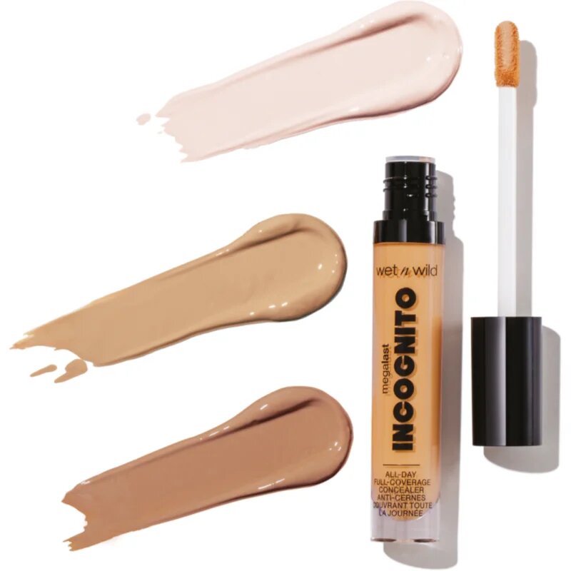 Wet n Wild MegaLast Incognito corector cremos acoperire completa culoare Medium Honey 55 ml
