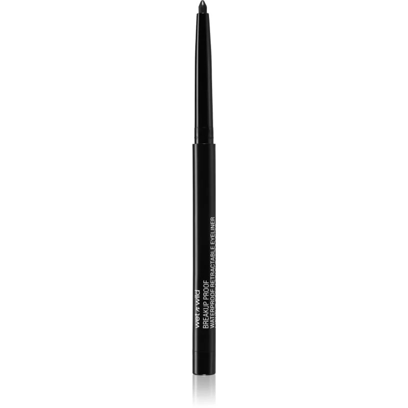 Wet n Wild MegaLast Retractable Eyeliner dermatograf rezistent culoare 03 Blackest Black 02 g
