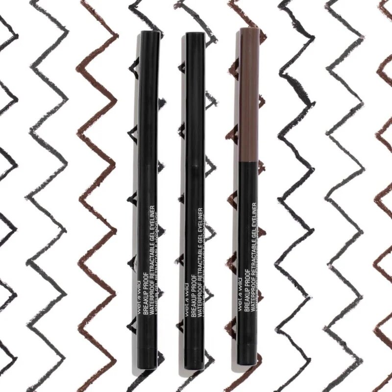 Wet n Wild MegaLast Retractable Eyeliner dermatograf rezistent culoare 03 Blackest Black 02 g