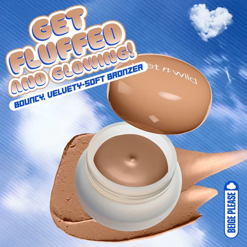 Wet n Wild Mother Fluffer Cloud Bronzer crema Bronzantã cu efect de pulbere culoare Beige Please 4.6 g