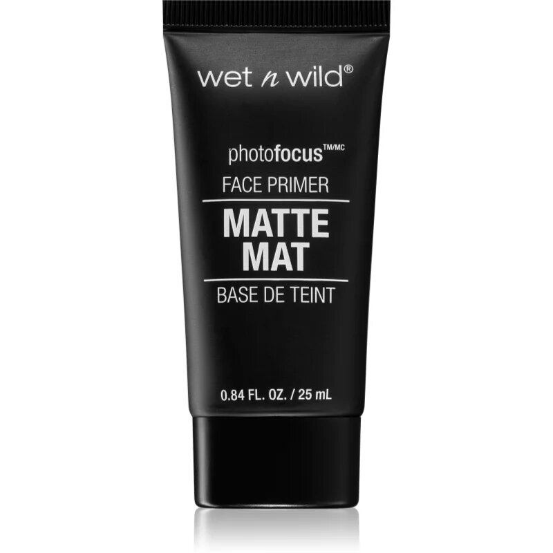Wet n Wild PhotoFocus bază de machiaj matifiantă sub fondul de ten Partners in Pri 25 ml