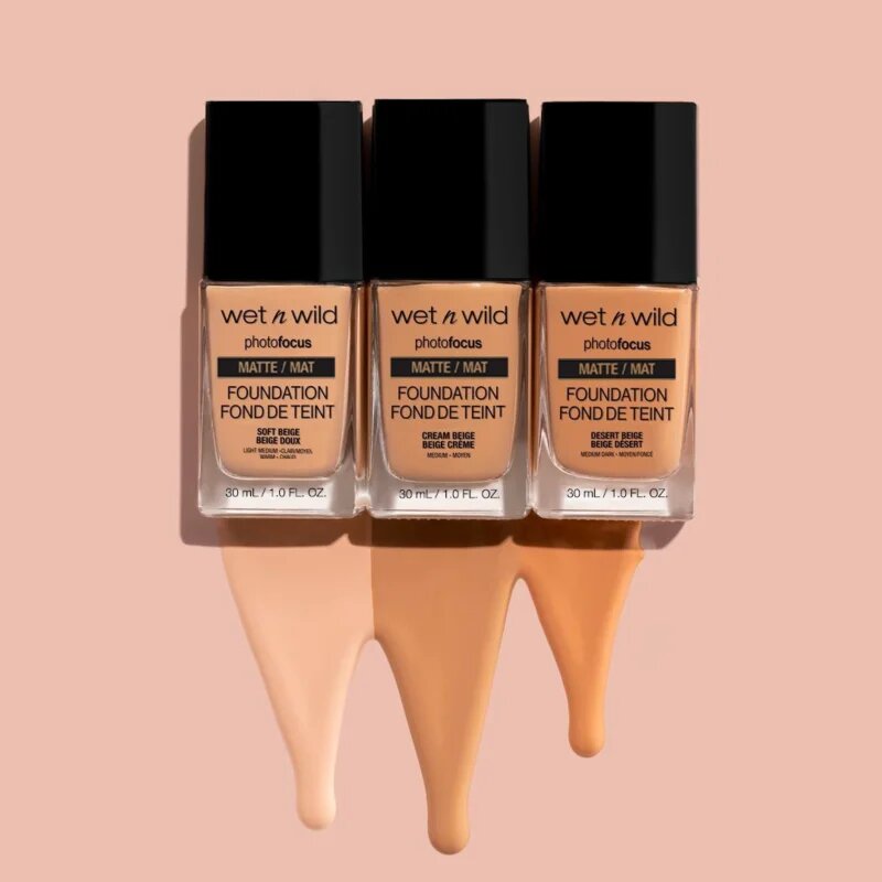 Wet n Wild PhotoFocus Make-up lichid matifiant culoare Soft Ivory 30 ml