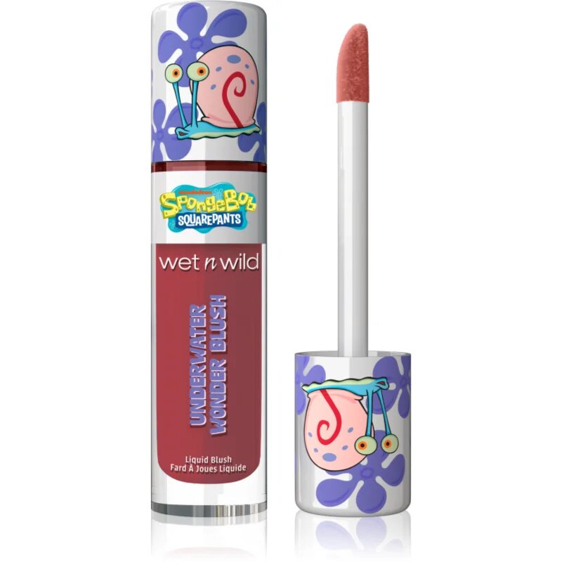 Wet n Wild SpongeBob SquarePants Underwater Wonder Blush fard de obraz lichid culoare Snailed It 6.5 ml