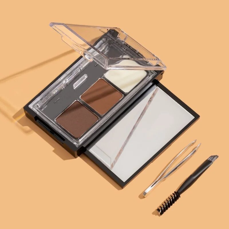 Wet n Wild Ultimate Brow Kit set pentru sprancene perfecte culoare Ash Brown 2.5 g