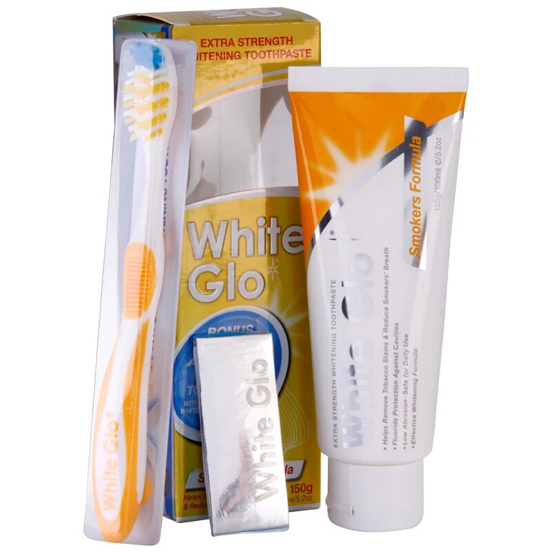 White Glo Smokers set pentru îngrijirea dentară
