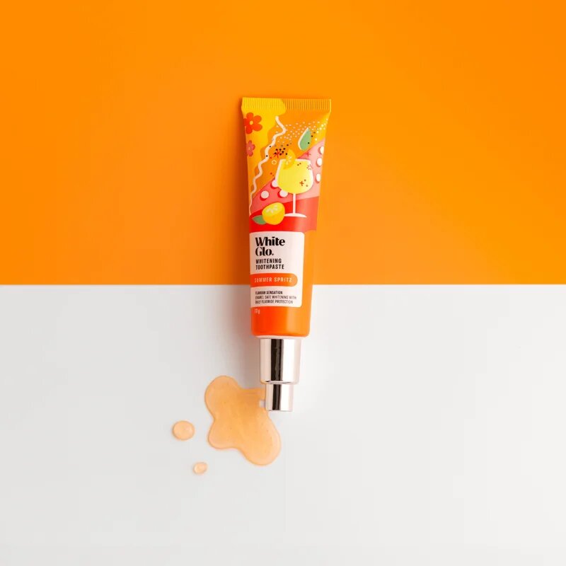 White Glo Whitening Toothpaste Summer Spritz pastă de dinți 70 g