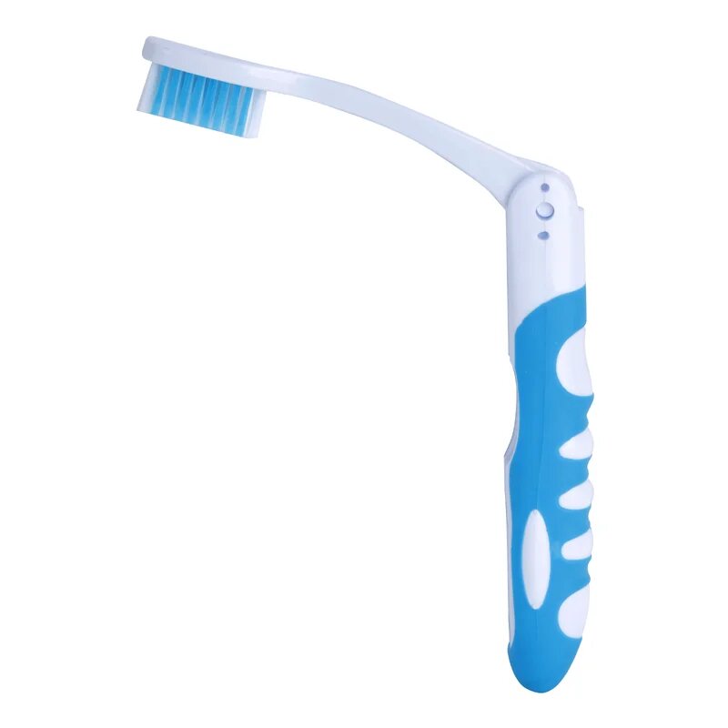 White Pearl Smile periuta de dinti pliabila pentru calatorii 1 buc