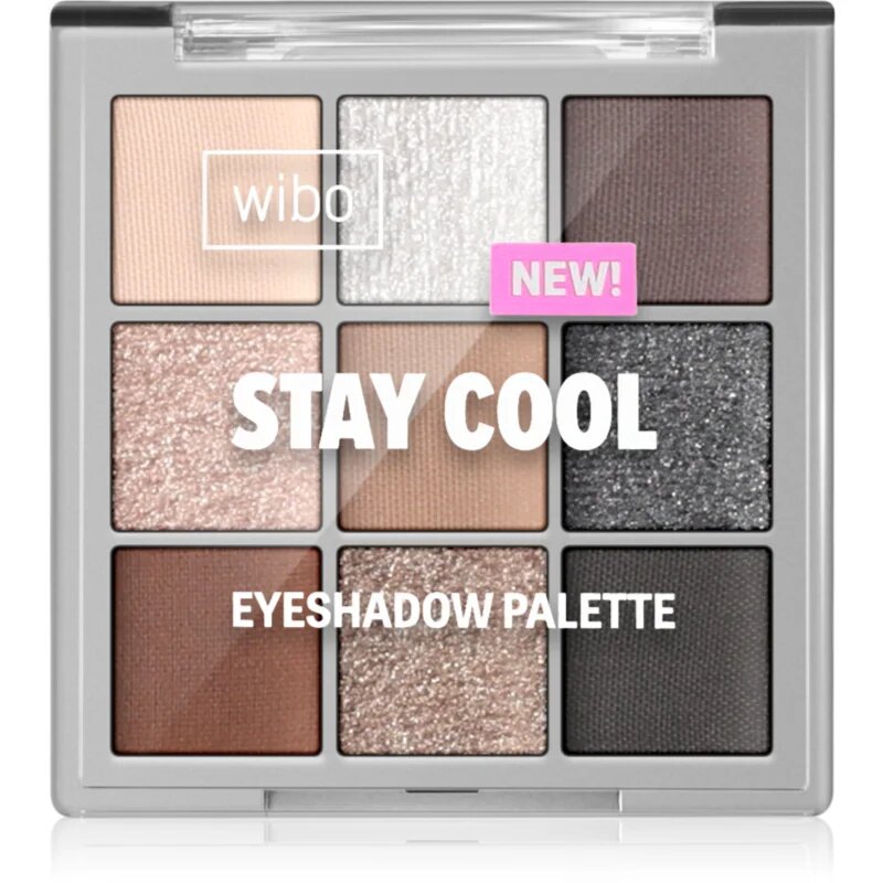 Wibo Stay Cool Eyeshadow Palette paletă cu farduri de ochi 5 g