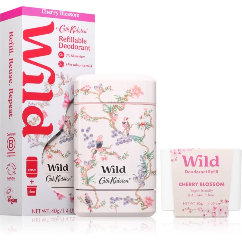 Wild Cherry Blossom Birds and Berries Case deodorant stick cu sac 40 g