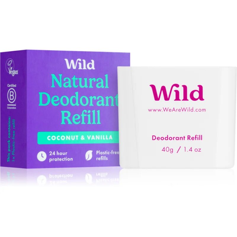 Wild Coconut & Vanilla deodorant stick rezervă 40 g