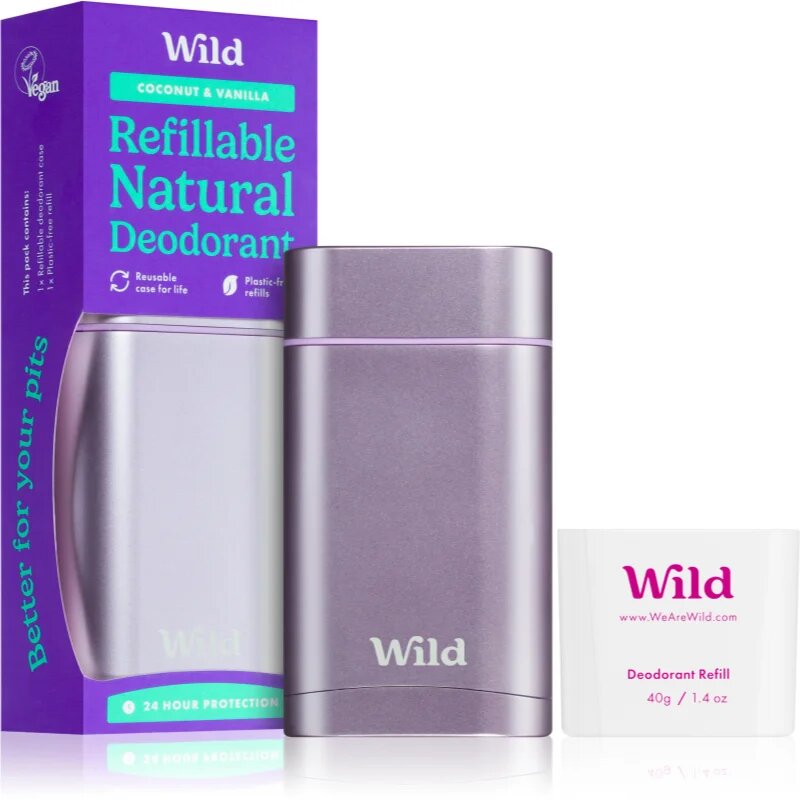 Wild Coconut & Vanilla Purple Case deodorant stick cu sac 40 g