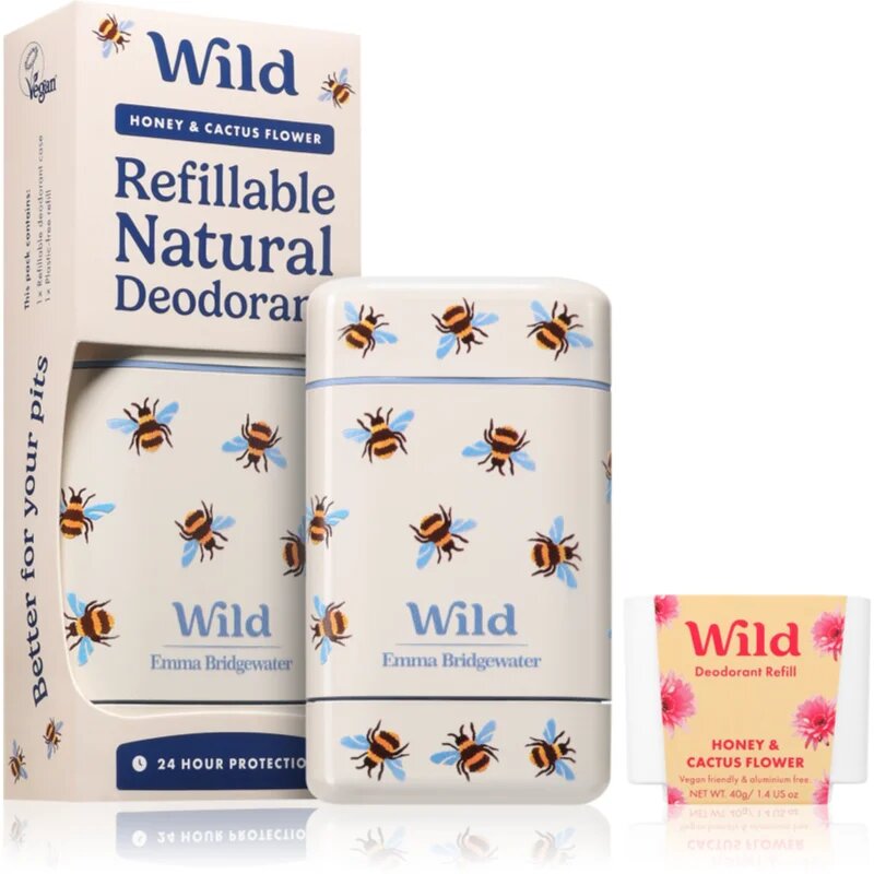 Wild Honey & Cactus Flower Bee Case deodorant stick cu sac 40 g