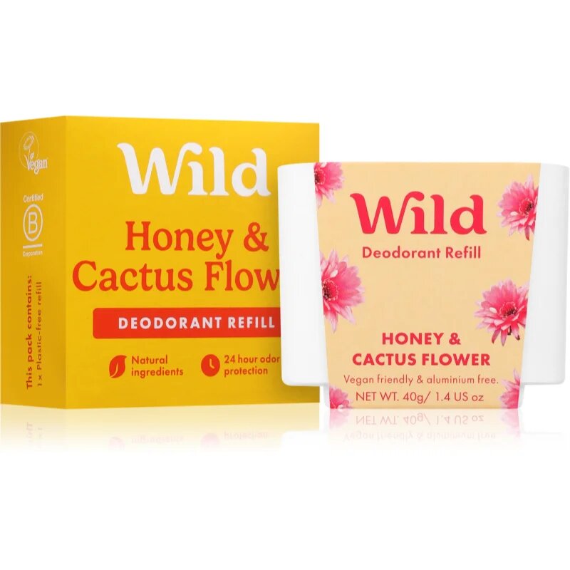 Wild Honey & Cactus Flower deodorant stick rezervă 40 g