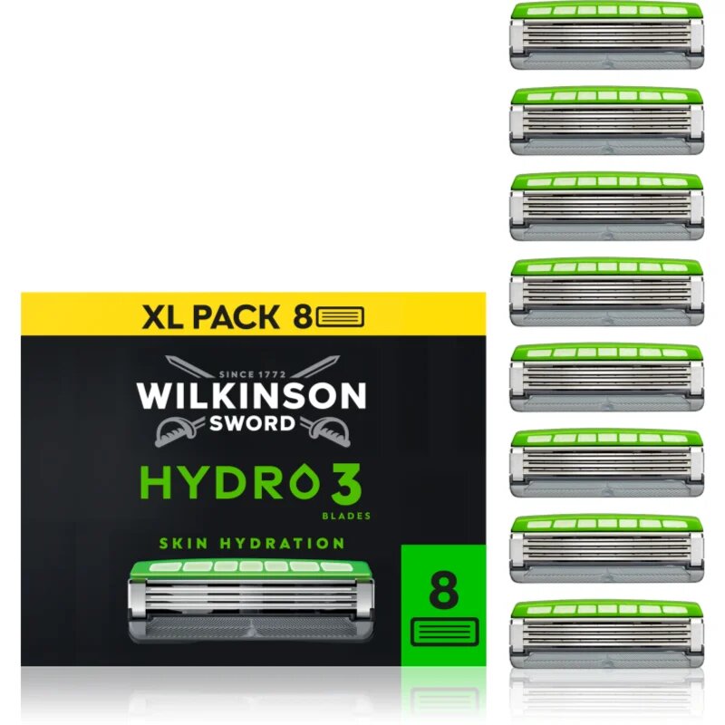 Wilkinson Sword Hydro3 capete de schimb 8 buc