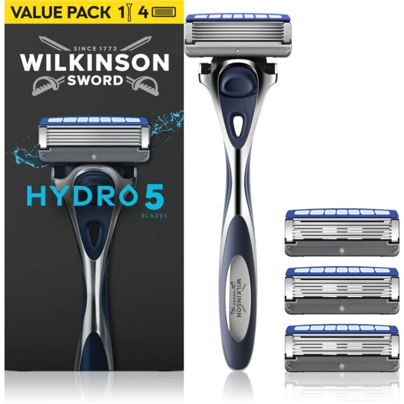 Wilkinson Sword Hydro5 aparat de ras + rezervă 4 pc