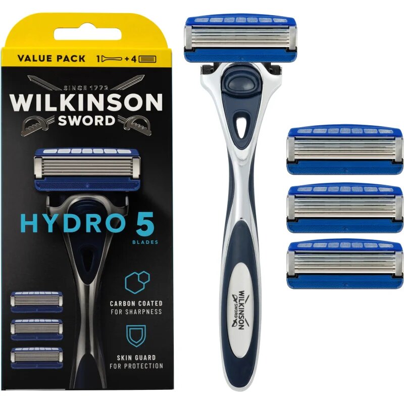 Wilkinson Sword Hydro5 aparat de ras + rezervă 4 pc