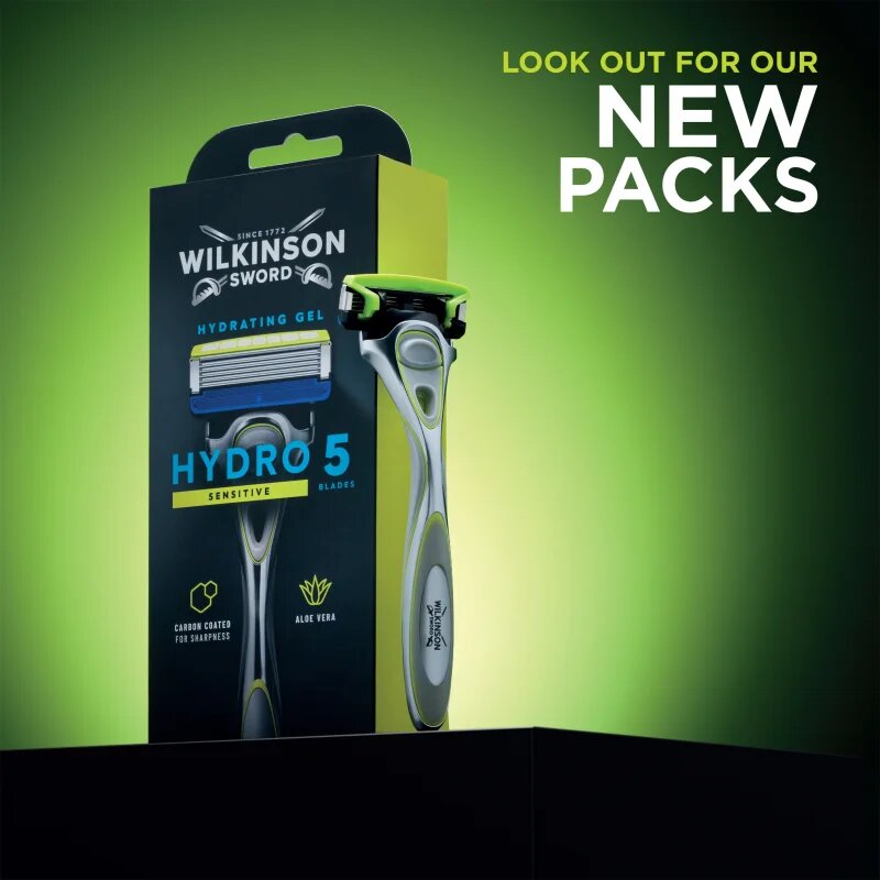 Wilkinson Sword Hydro5 Sensitive aparat de ras + rezervă 4 pc