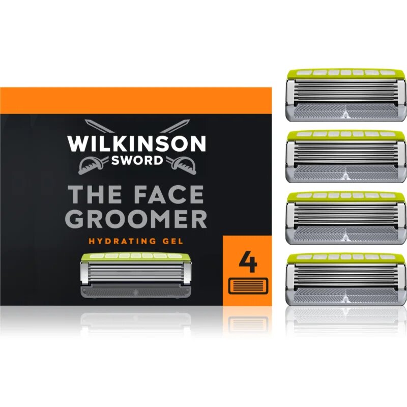 Wilkinson Sword Hydro5 The Face Groomer rezerva Lama 4 buc
