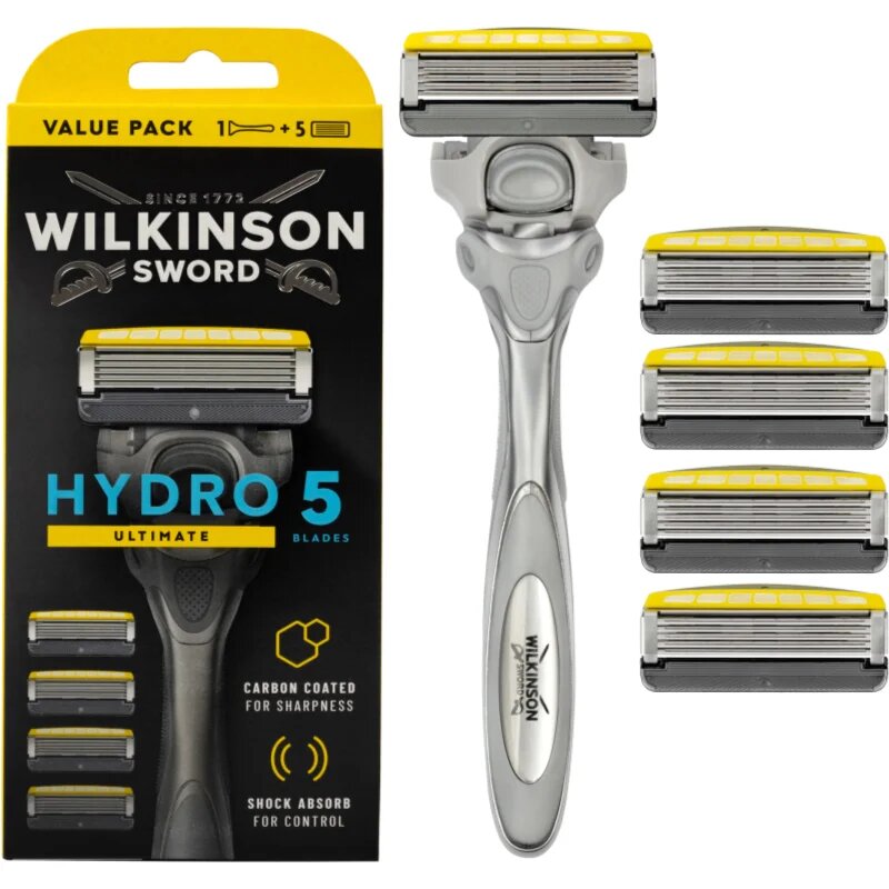 Wilkinson Sword Hydro5 Ultimate aparat de ras + rezervă 5 pc
