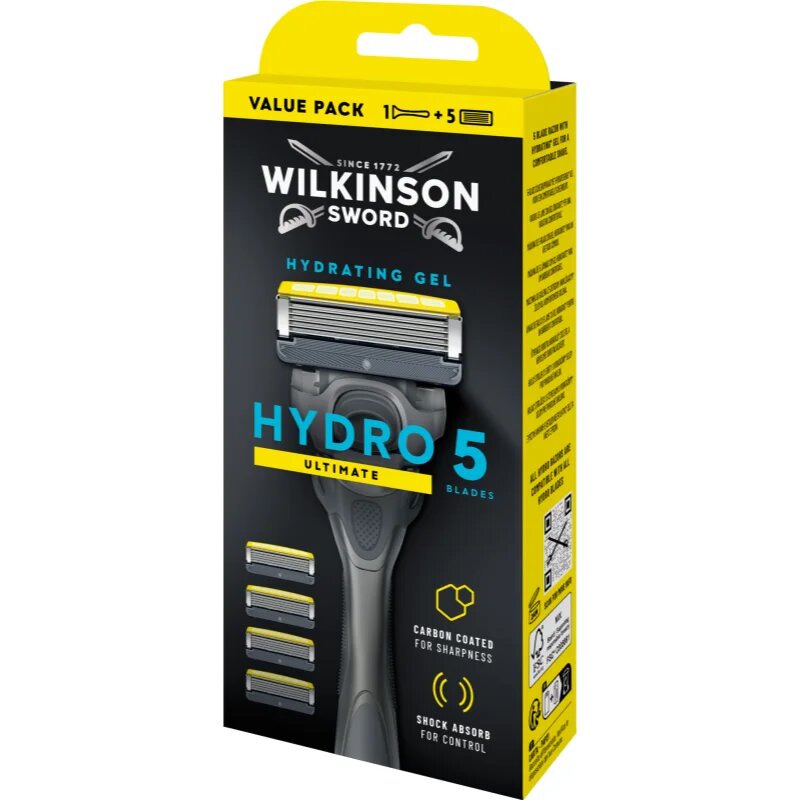 Wilkinson Sword Hydro5 Ultimate aparat de ras + rezervă 5 pc