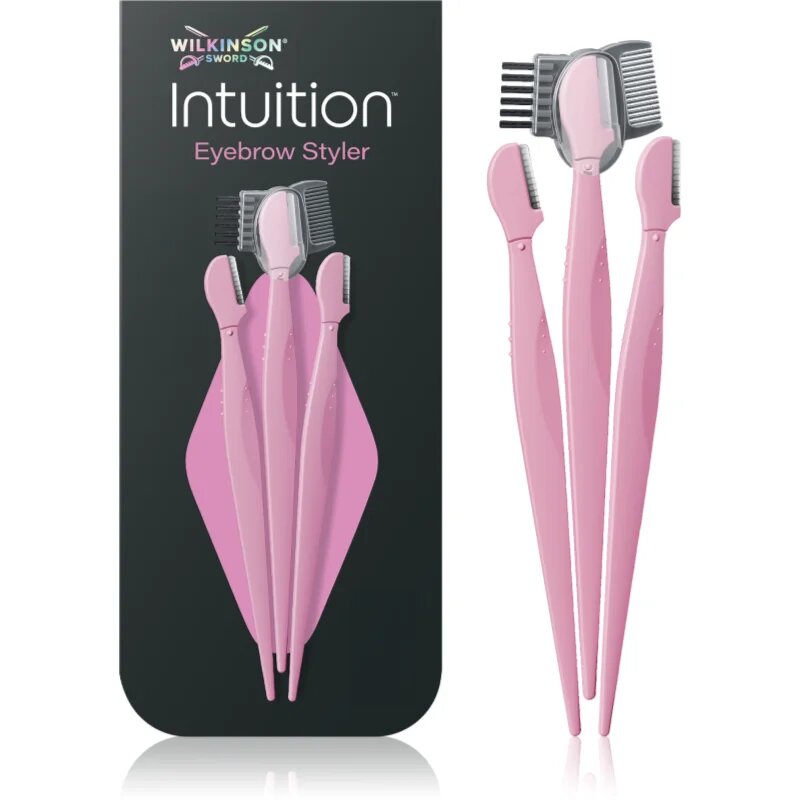 Wilkinson Sword Intuition Eyebrow Styler epilator pentru femei pentru sprâncene 3 buc
