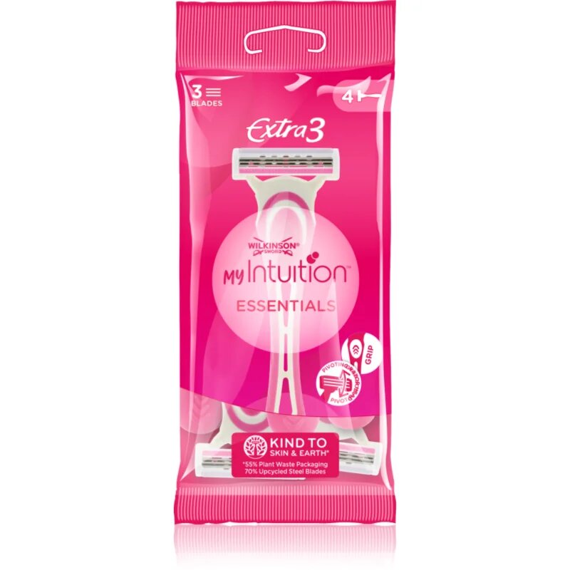 Wilkinson Sword My Intuition Extra 3 aparat de ras de unică folosință Essentials 4 buc