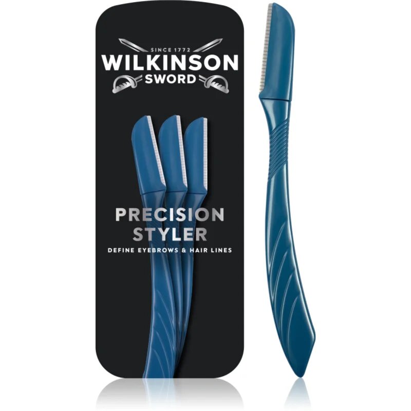 Precision Styler brici pentru sprâncene pentru bărbați 3 buc