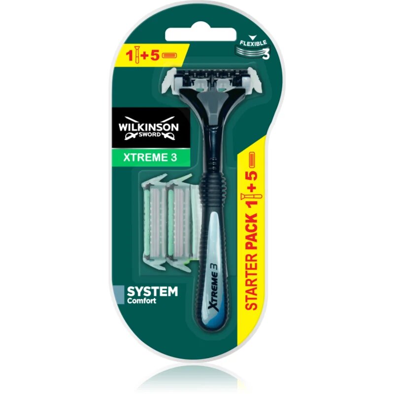 Wilkinson Sword Xtreme 3 Hybrid aparat de ras + rezervă 5 pc
