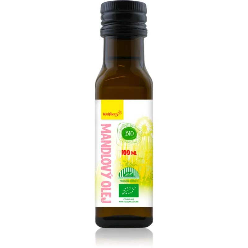 Wolfberry Almond Oil Organic ulei hranitor pe fata corp si par 100 ml