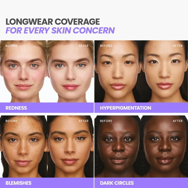 WONDERSKIN Hyper Bond All-Day Stay Serum Foundation machiaj persistent culoare Allure 30 ml