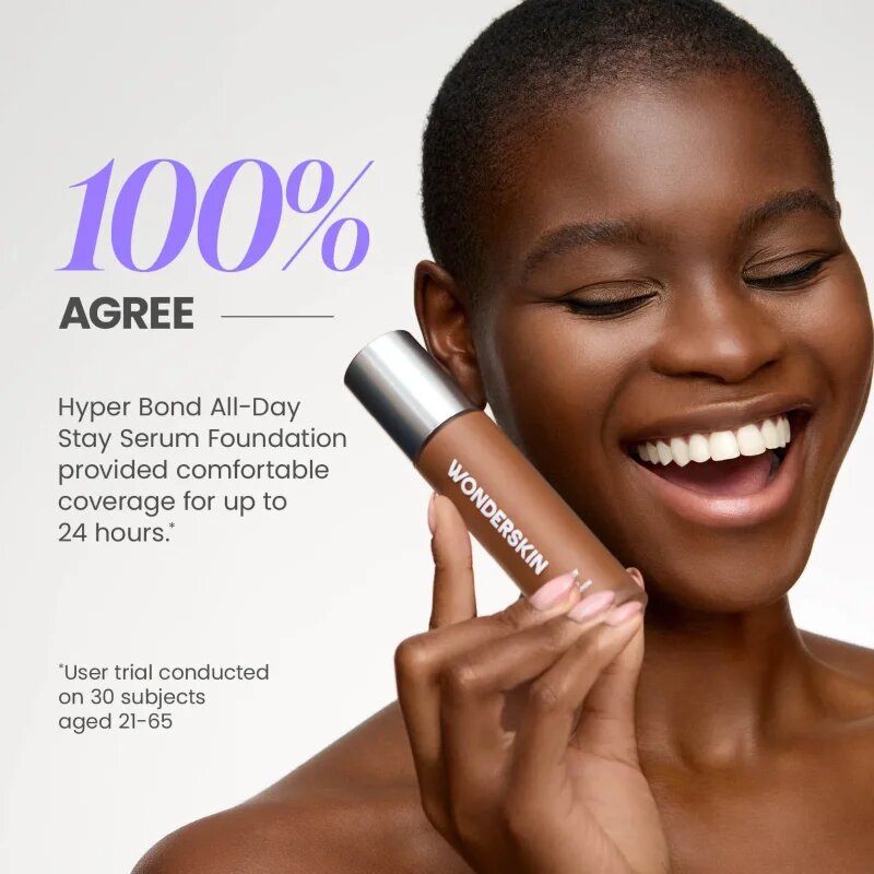 WONDERSKIN Hyper Bond All-Day Stay Serum Foundation machiaj persistent culoare Spirit 30 ml