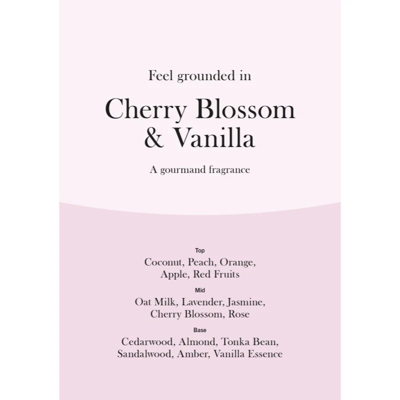 Woodwick Cherry Blossom & Vanilla lumânare parfumată cu fitil din lemn 275 g