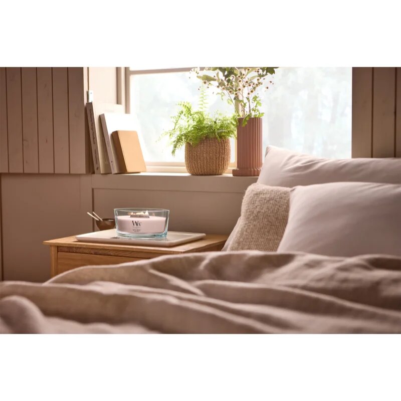 Woodwick Coastal Sunberry lumânare parfumată cu fitil din lemn 453.6 g