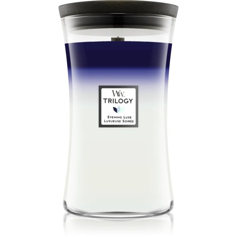 Woodwick Evening Luxe lumânare parfumată cu fitil din lemn 610 g