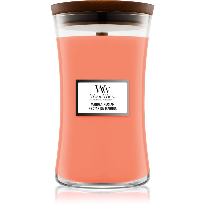 Woodwick Manuka Nectar lumânare parfumată 610 g