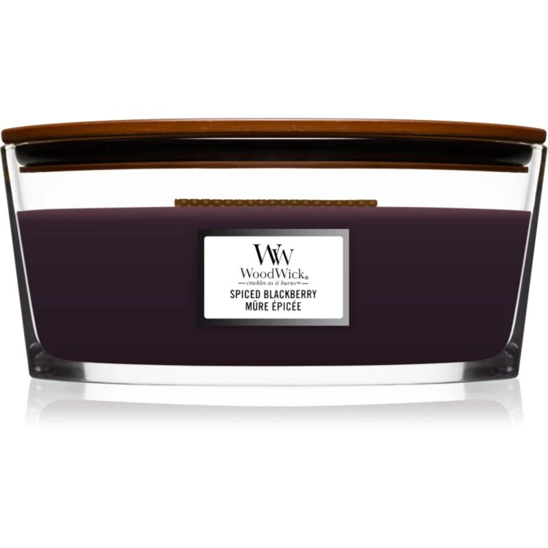 Spiced Blackberry lumânare parfumată cu fitil din lemn (hearthwick) 453.6 g