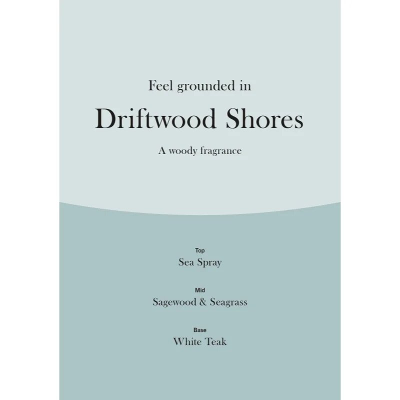 Woodwick Trilogy Driftwood Shores lumânare parfumată cu fitil din lemn 610 g