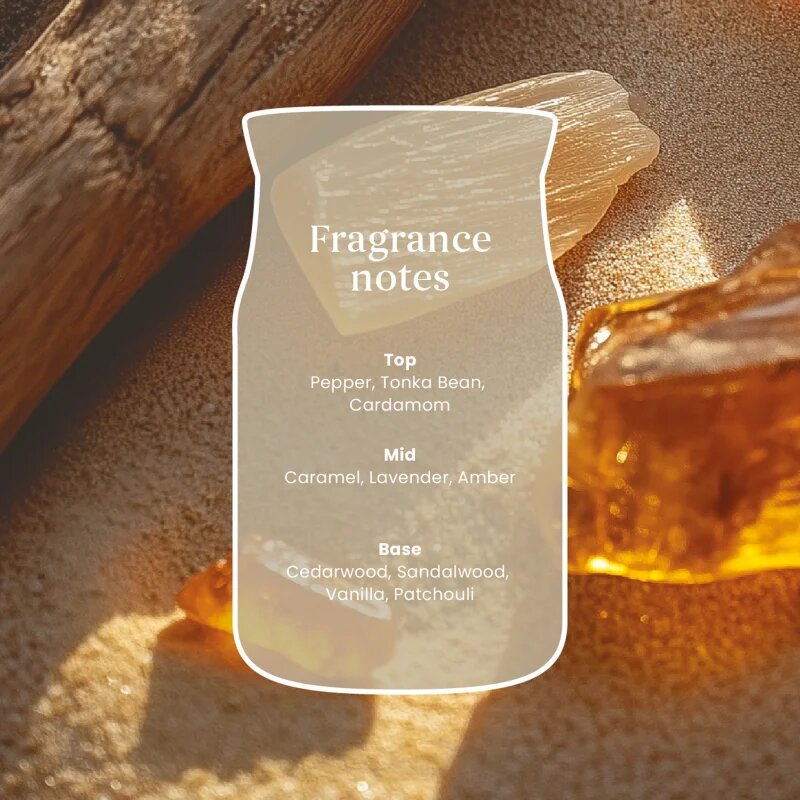 Yankee Candle Amber & Sandalwood lumânare parfumată 567 g