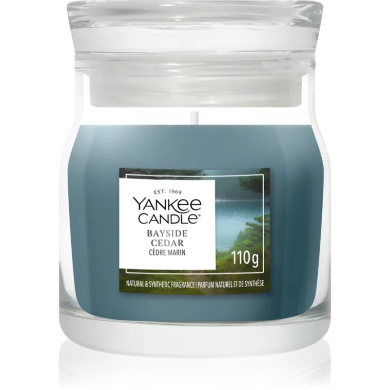 Yankee Candle Bayside Cedar lumânare parfumată Signature 110 g