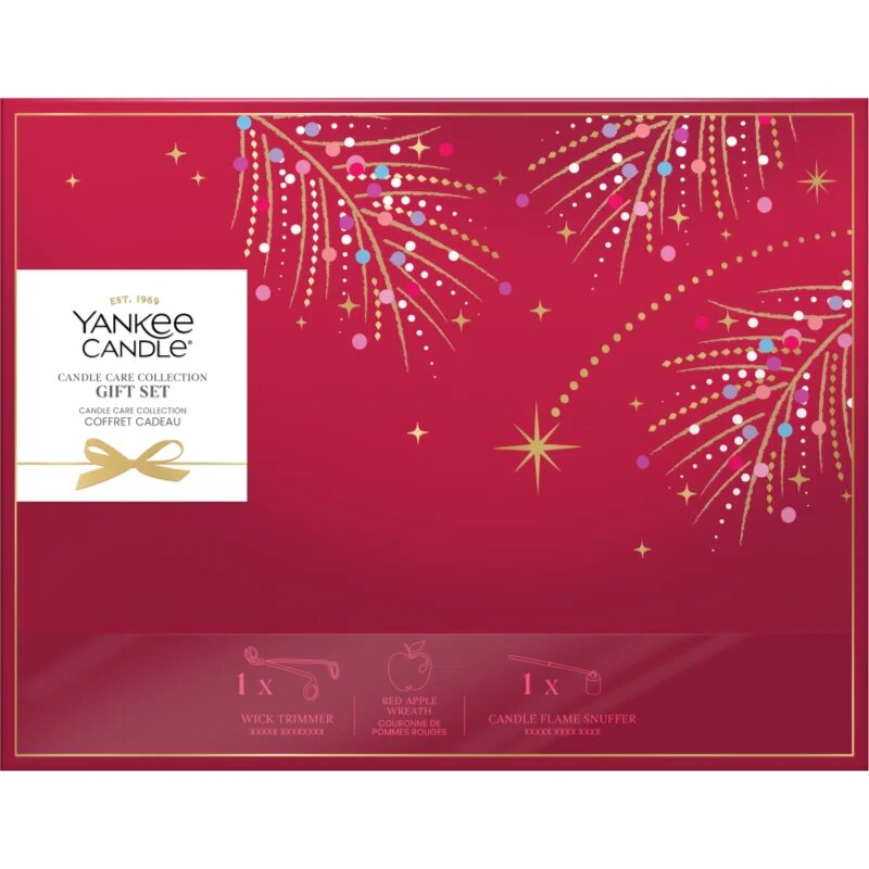 Yankee Candle Christmas Collection 2026 Candle Care Collection set cadou de Crăciun 1 buc