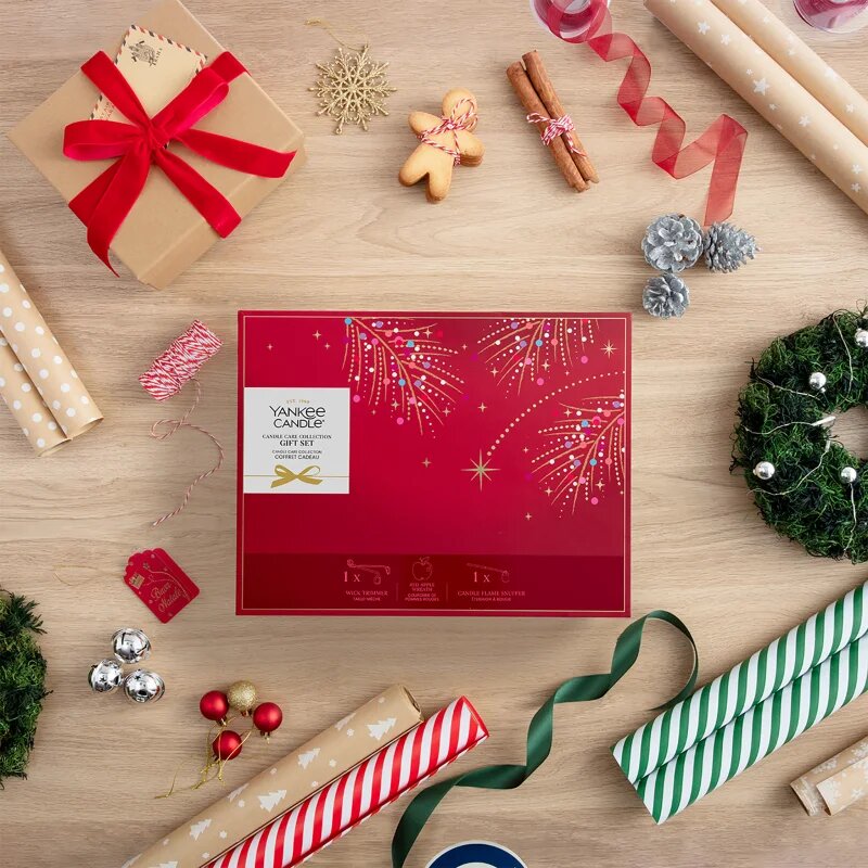 Yankee Candle Christmas Collection 2026 Candle Care Collection set cadou de Crăciun 1 buc