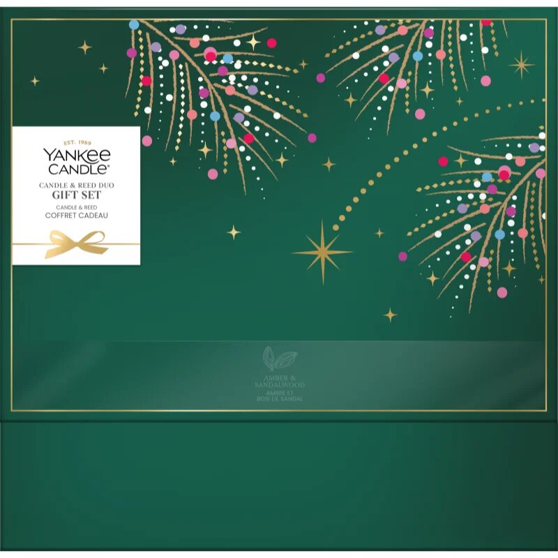 Yankee Candle Christmas Collection 2026 Candle & Reed Duo set cadou de Crăciun