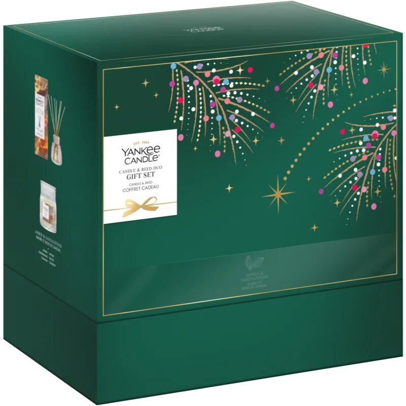 Yankee Candle Christmas Collection 2026 Candle & Reed Duo set cadou de Crăciun