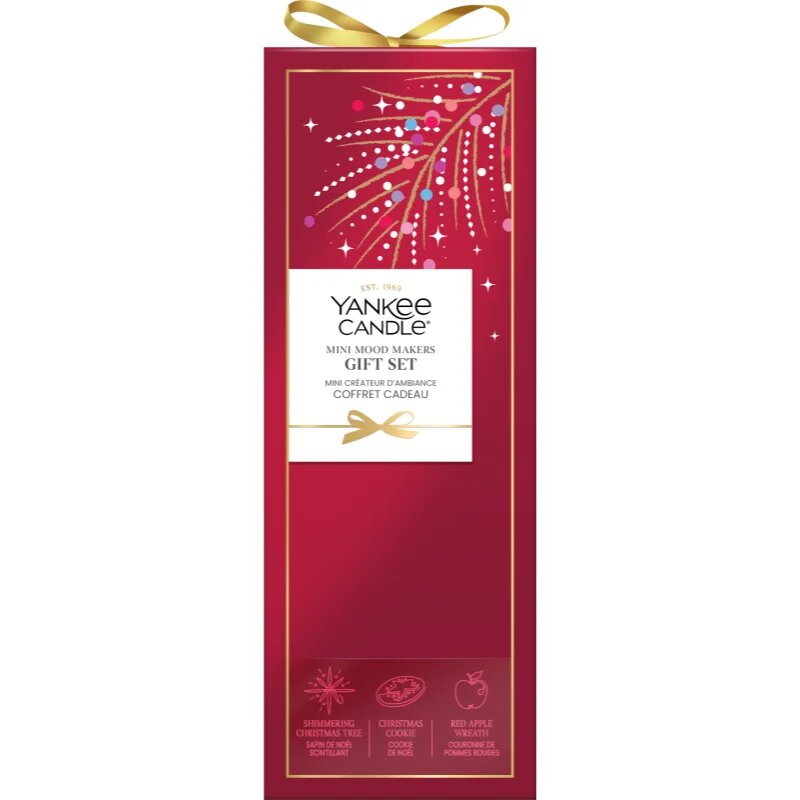 Yankee Candle Christmas Collection 2026 Mini Mood Makers set cadou de Crăciun 3x37 g