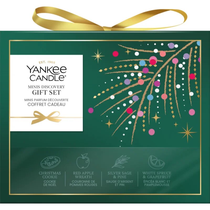 Yankee Candle Christmas Collection 2026 Minis Discovery set cadou de Crăciun
