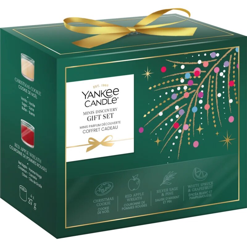 Yankee Candle Christmas Collection 2026 Minis Discovery set cadou de Crăciun